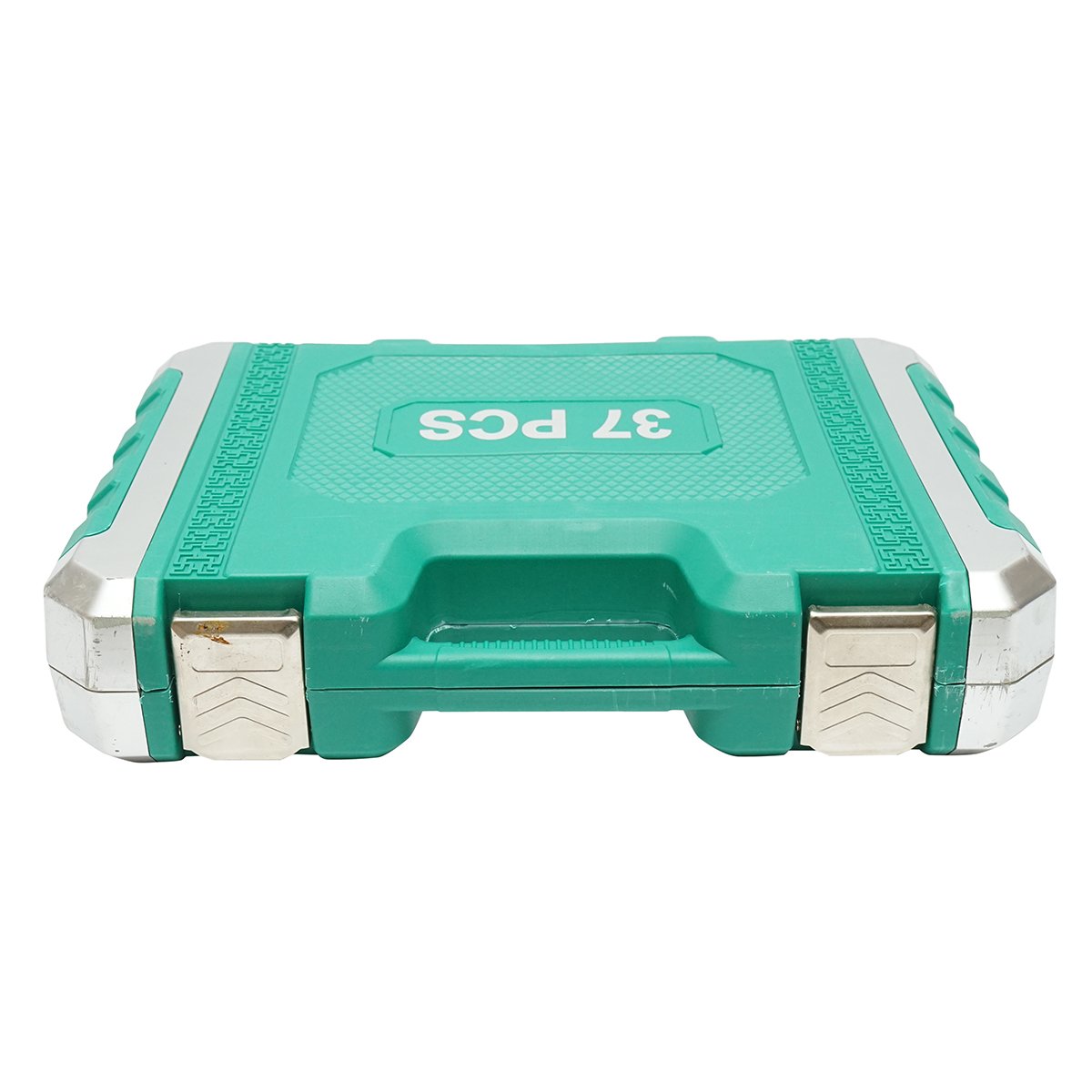 Trusa chei tubulare 1/2 8-32 mm + chei fixe combinate 8-19 mm, clichet eliberare rapida, extensie 10, articulatie universala, prize bujie 16/21, adaptor 1/2Mx3/8F, 37 piese Breckner Germany